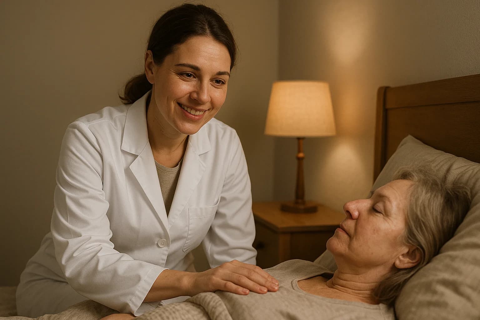 Врач у пациента